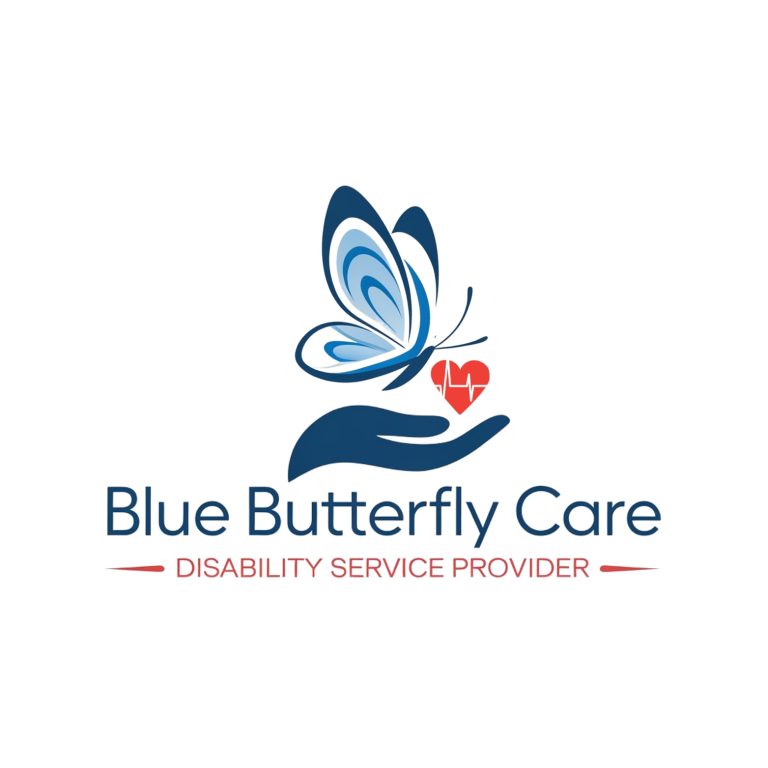 Blue Butterfly Care Logo