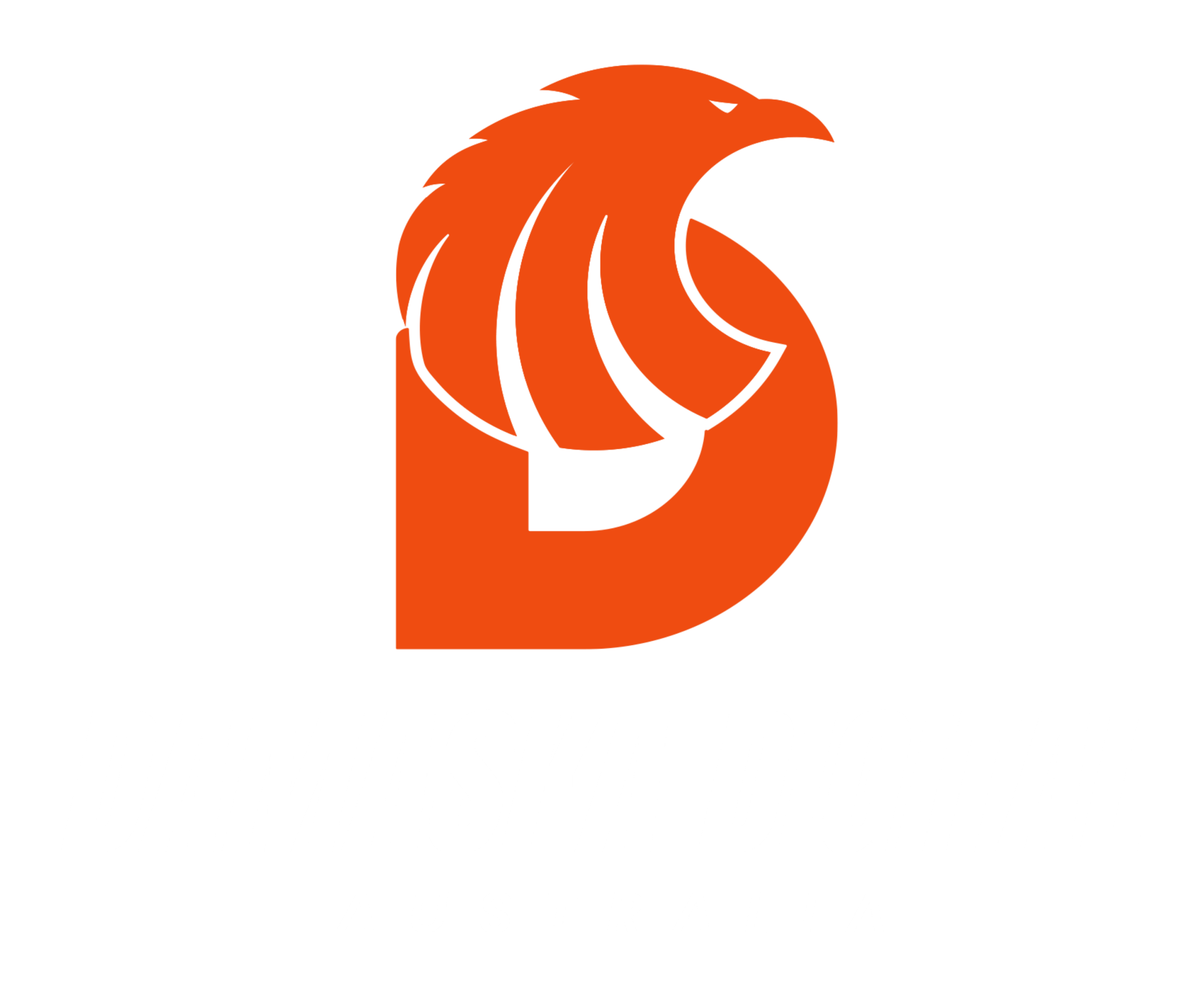 orange & white damaska logo